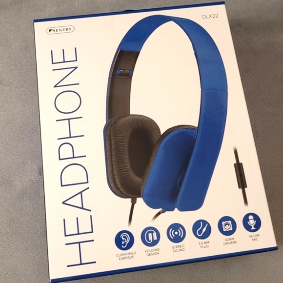 🔴BUNDLE 5/$20🔴🎧Folding Headphones w/hands-free microphone. - Picture 11 of 11